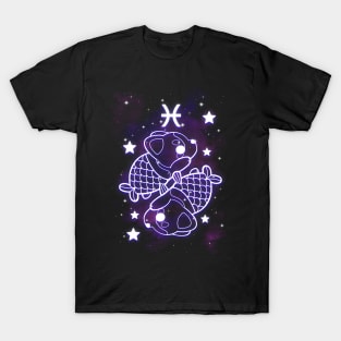 Pisces kawaii zodiac signs T-Shirt